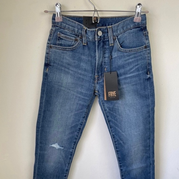 Frye Sienna Cropped Skinny Jeans Kinsey Wash - Picture 7 of 12